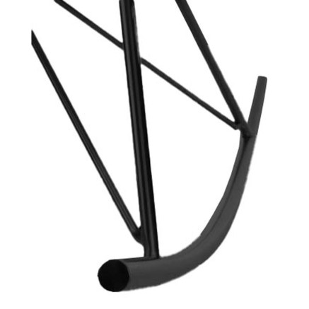 Mecedora Home ESPRIT Negro Rosa Poliéster Metal 68 x 90 x 92 cm 2