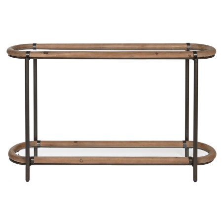 Recibidor Home ESPRIT Negro 131 x 36 x 81 cm