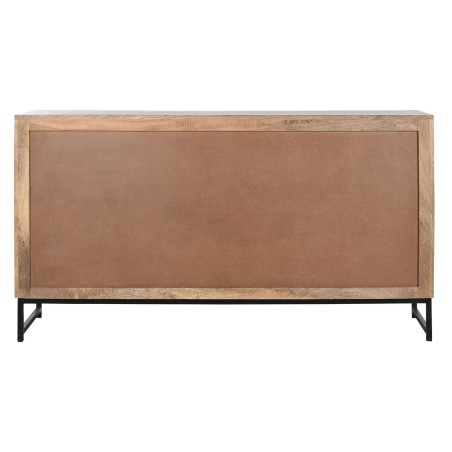 Sideboard Home ESPRIT Brown Black Silver Natural Mango wood Mirror 150