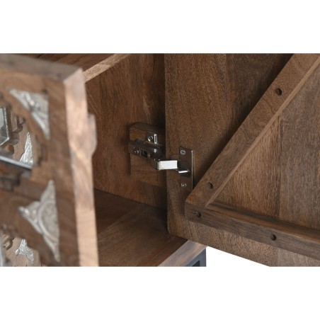 Anrichte Home ESPRIT Braun Schwarz Silberfarben natürlich Mango-Holz