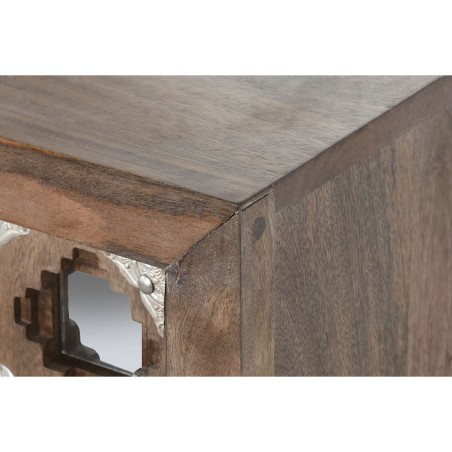 Anrichte Home ESPRIT Braun Schwarz Silberfarben natürlich Mango-Holz