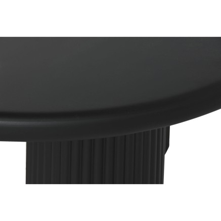 Side table Home ESPRIT Black Metal 75 x 75 x 40 cm 2