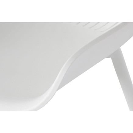 Chaise Home ESPRIT Blanc 50,5 x 55 x 82 cm 2