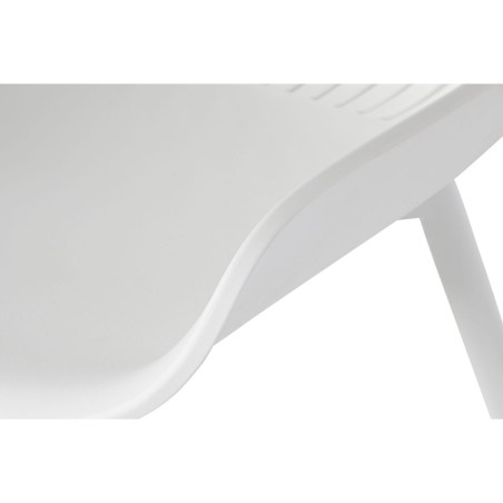 Silla Home ESPRIT Blanco 50,5 x 55 x 82 cm