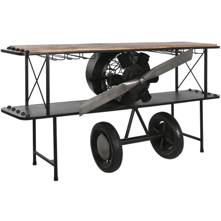 Eingangsbereich Home ESPRIT Braun Schwarz 191 x 58 x 96 cm 191 x 58 x