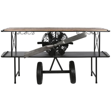 Eingangsbereich Home ESPRIT Braun Schwarz 191 x 58 x 96 cm 191 x 58 x 2
