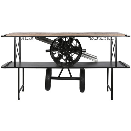 Recibidor Home ESPRIT Marrón Negro 191 x 58 x 96 cm 191 x 58 x 91 cm