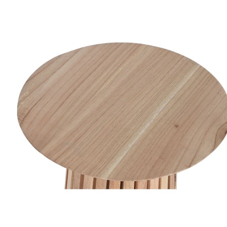 Tavolino Aggiuntivo Home ESPRIT Naturale legno di mindi 40 x 40 x 60 c