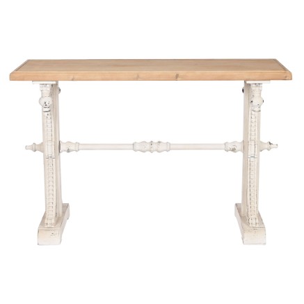 Hall Home ESPRIT White 120 x 50 x 77 cm 2