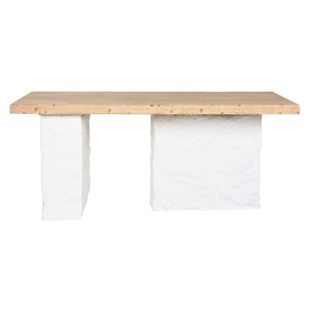 Tavolo da Pranzo Home ESPRIT Bianco Resina Abete 180 x 90 x 77 cm