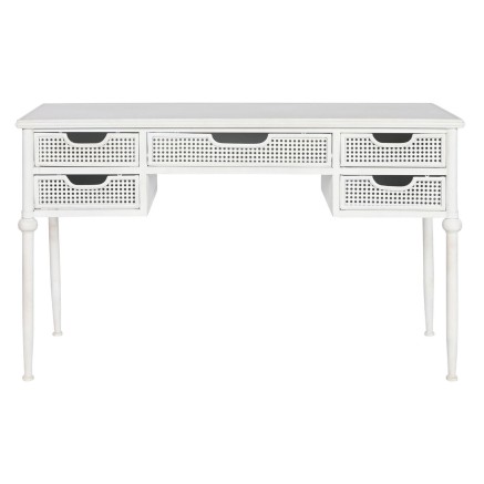 Escritorio Home ESPRIT Blanco Metal 122 x 50 x 76 cm 2
