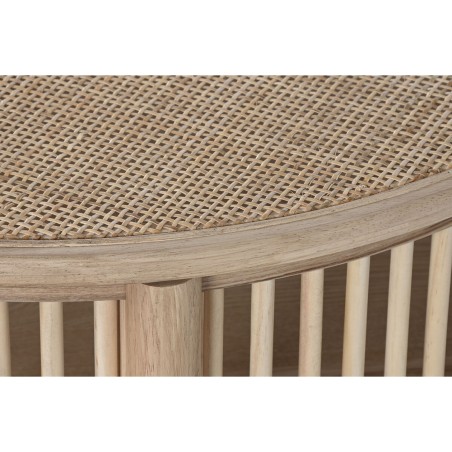 Hoofdtafel Home ESPRIT Natuurlijk Sparrenhout 75 x 75 x 49 cm