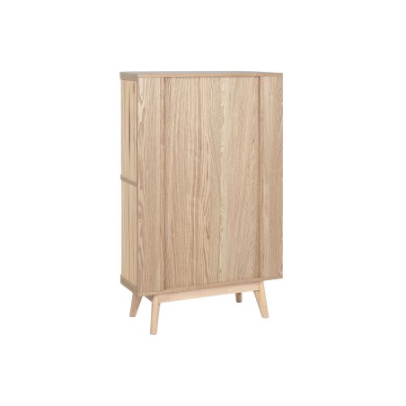 Scarpiera Home ESPRIT Dorato Naturale Rattan Legno di abete Tropicale