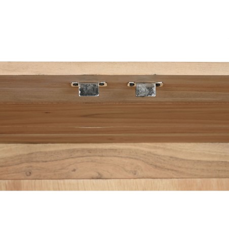 Aparador Home ESPRIT Marrón Metal Acacia 90 x 40 x 161 cm