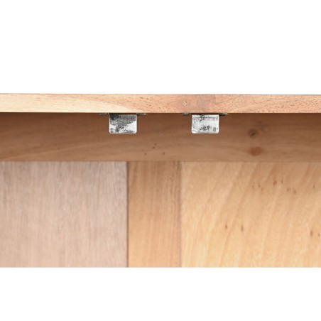 Sideboard Home ESPRIT Brown Black Metal Acacia 145 x 40 x 80 cm