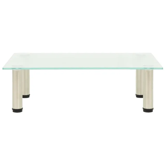 Meuble TV Givré 60x35x17 cm Verre trempé