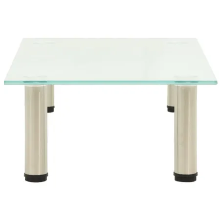 Meuble TV Givré 60x35x17 cm Verre trempé