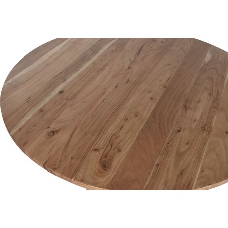 Table de Salle à Manger Home ESPRIT Marron Naturel Acacia 115 x 115 x