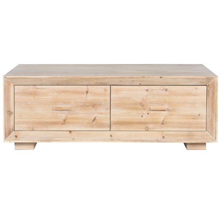 Table Basse Home ESPRIT Naturel Bois d'épicéa Bois MDF 130 x 70 x 46