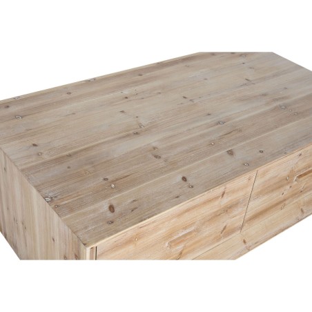 Table Basse Home ESPRIT Naturel Bois d'épicéa Bois MDF 130 x 70 x 46