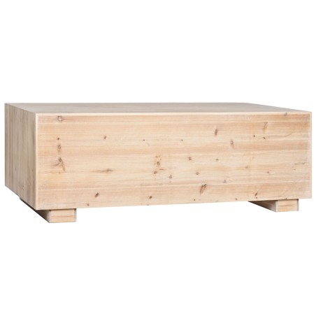 Table Basse Home ESPRIT Naturel Bois d'épicéa Bois MDF 130 x 70 x 46