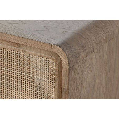 Dressoir Home ESPRIT Natuurlijk Rotan Ek Hout MDF 182 x 45 x 71 cm