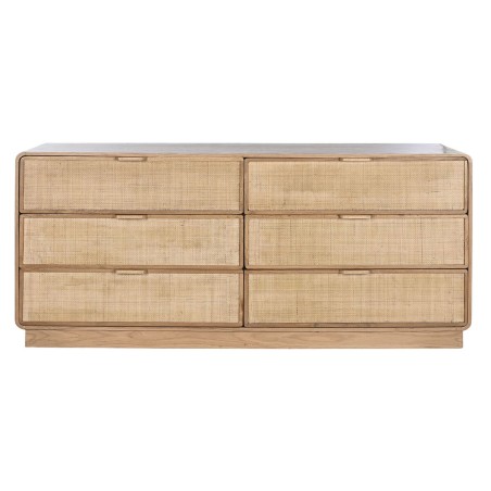 Caisson à Tiroirs Home ESPRIT Naturel Chêne Tropical 182 x 45 x 81 c