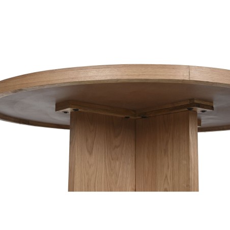 Eettafel Home ESPRIT Natuurlijk Ekträ 152 x 152 x 78 cm