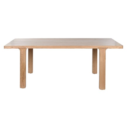Mesa de Comedor Home ESPRIT Natural Roble 210,5 x 101 x 77 cm 2