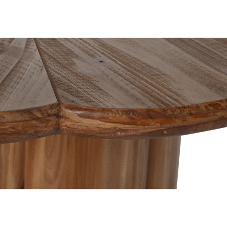 Eettafel Home ESPRIT Natuurlijk Hout 100 x 100 x 77 cm
