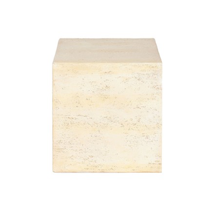 Small Side Table Home ESPRIT Beige Magnesium 40 x 40 x 40 cm 2