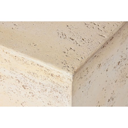 Kleine bijzettafel Home ESPRIT Beige Magnesium 40 x 40 x 40 cm