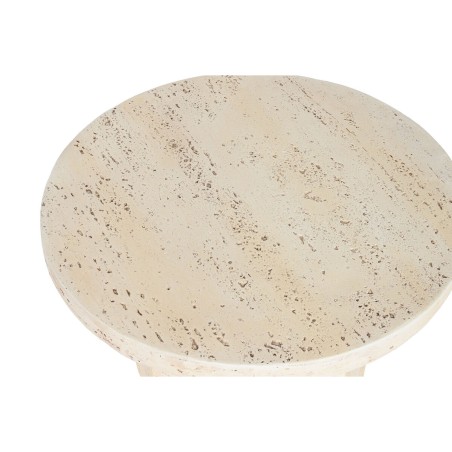 kleines Beistelltischchen Home ESPRIT Beige Magnesium 60 x 60 x 41,9 c