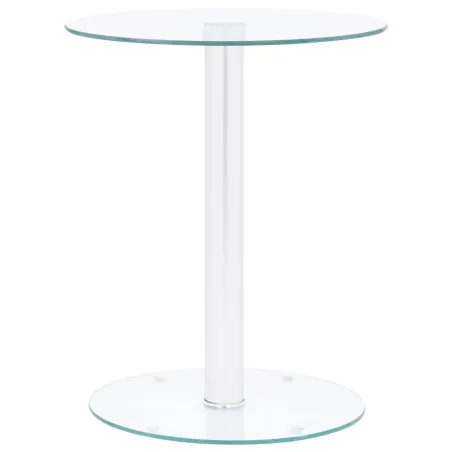 Table basse Transparent 40 cm Verre trempé