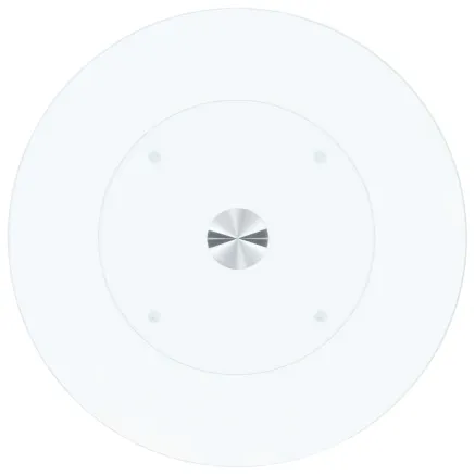 Table basse Transparent 40 cm Verre trempé 2