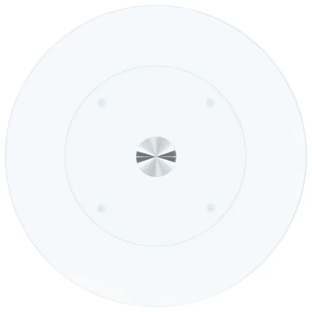 Table basse Transparent 40 cm Verre trempé