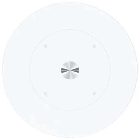 Table basse Transparent 40 cm Verre trempé