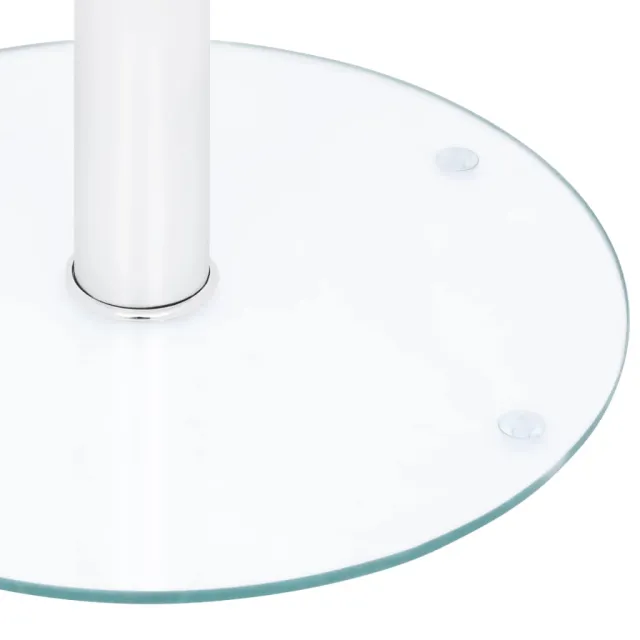 Table basse Transparent 40 cm Verre trempé
