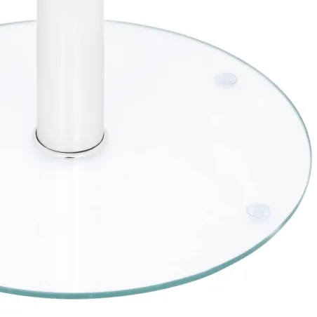 Table basse Transparent 40 cm Verre trempé