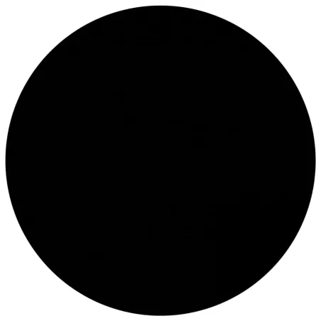 Table basse Noir 40 cm Verre trempé