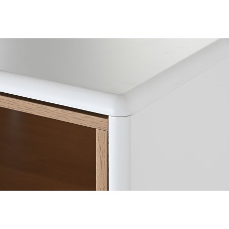 Caisson à Tiroirs Home ESPRIT Blanc Naturel polypropylène Bois MDF 8