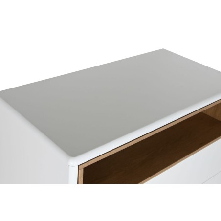 Ladenkast Home ESPRIT Wit Natuurlijk Polypropyleen Hout MDF 80 x 40 x
