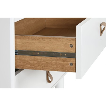 Caisson à Tiroirs Home ESPRIT Blanc Naturel polypropylène Bois MDF 8