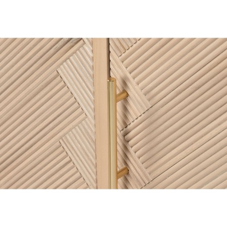 Aparador Home ESPRIT Natural Madera de Paulonia Madera MDF 120 x 34 x