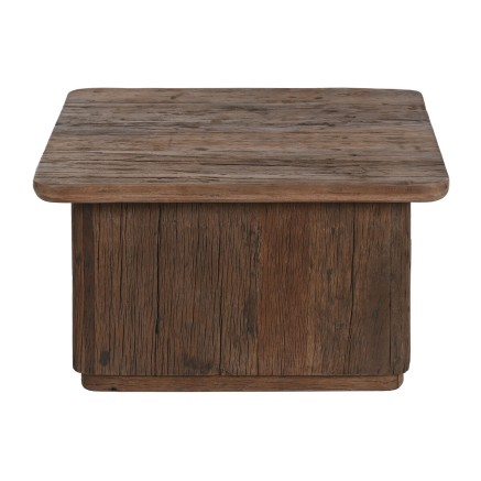 Table Basse Home ESPRIT Marron Bois 70 x 70 x 39 cm 2