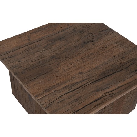 Hoofdtafel Home ESPRIT Bruin Hout 70 x 70 x 39 cm