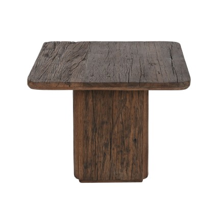 Mesa auxiliar Home ESPRIT Marrón Madera Reciclada 61 x 61 x 50 cm 2