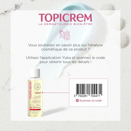 Mousse nettoyante Topicrem Cica 100 ml 2