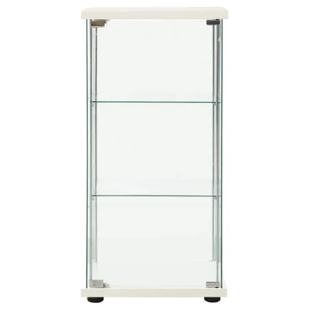 Armoire de rangement Verre trempé Blanc