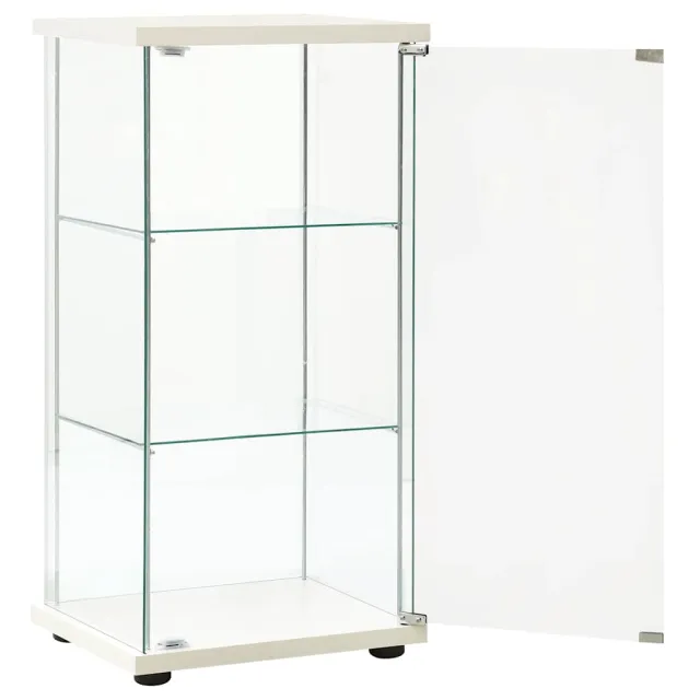 Armoire de rangement Verre trempé Blanc